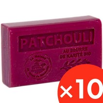 Soap house 솝 하우스 친기농 시어 버터로 만든 프랑스 비누 파출리 향 60g 10개입 -영국직송