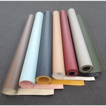 양면 방수 가죽 리바트 프렌즈 스틸 책상보호커버 데스크매트, 블랙/블랙