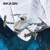 [자동 회피 기능 입문용 드론]EKASN 접이식 드론 4K 듀얼 카메라 60분 비행시간(배터리 2개)+1200미터 비행거리 한글 설명서 LGK90 MAX입문용 드론, 회색