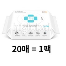 누누베베 손세정 티슈, 1팩, 30개