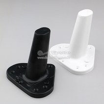 PVC경사가구다리(분리형)(백색/흑색)(가구부속/쇼파다리/가구철물/가구발/서랍장다리/상다리), 백색