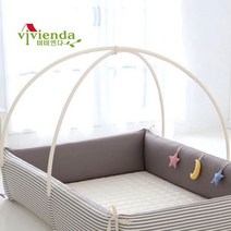 [비비엔다] 범퍼침대용 모빌대 (루프형)