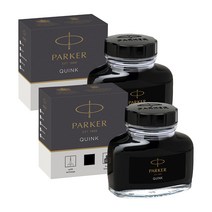 PARKA P/K 파카 병잉크 57ml, 2개, 블랙 (병잉크)