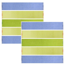 송월타월 포모스 심플 스포츠타월, 연두, 1개