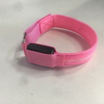 LED 조명 말 다리 안전 벨트 스트랩 야간 승마 장비 스포츠 용품 4 개, 01 pink4pcs