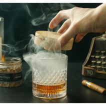 칵테일 스모커(Smoker) 훈연기 우드칩 나무칩, 라이트