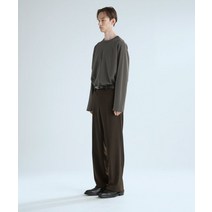 ZPLISH 와이드 슬랙스 브라운 WIDE SLACKS(BR)
