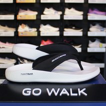 스케쳐스 하이퍼 슬라이드 님상 슬리퍼 쪼리 하이퍼버스트쿠셔닝 경량화 푹신푹신 최상의접지력 신을수록편한신발 #블랙화이트