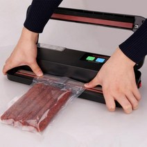진공포장 빠른 배송 새로운 가정용 진공 식품 실러 포장 기계 포장기 무료, P-290 Black+Russian version+22