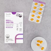 메디포스트 모비타 오메가3+유산균 듀얼 오메가 프로 1개월분