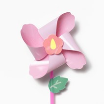 민화샵 바람개비 만들기 호국보훈 태극기 무궁화 미술재료, 무궁화 KDPPP0902
