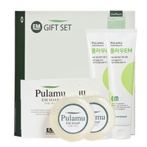 풀라무EM세트 이엠 치약 비누 구취 치은염 입냄새제거 세안 보습 안전한 유용미생물 발효, 풀라무EM세트2-2