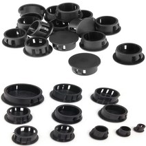 환기구 5-38mm 플라스틱 멍 플러그 스냅온 커버 멍 나일론 플러그 먼지 캡 플랫 멍, 20mm 50개