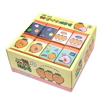 당근 잘나가 지우개(32개) 사각 판촉물 단체선물 학용품 지우개 문구, 본상품선택