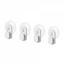 이케아 GLOMSTA 글룀스타 흡착식후크 4개 803.590.71, Hook