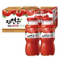자연은 토마토 180mlX24병 편의점 착즙 주스 쥬스 에이드 병 농축액 원액, 24병, 180ml