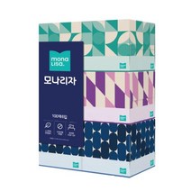 모나리자 정사각티슈 (100매X6개 팩), 단품, 단품