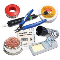 납땜보조용품 모음 /소량실납 페이스트 크리너 스폰지 납흡입기 플럭스펜 니퍼 인두거치대 납땜소모품, 선택2) 번리 페이스트