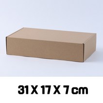 카툰 크라프트 지박스 대형 종이 포장지 단상자 싸바리 박스 포장 선물 상자