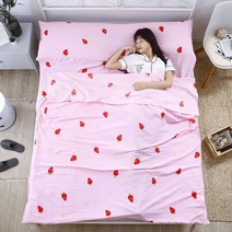 시원한 여름 텐셀 이불/ 학생 주니어 기숙사 초경량 이불세트 비아이지, 210*160cm 밑지퍼+밴드, 6.단맛 딸기