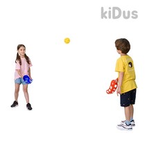 키더스 스쿠프 세트 유아체육교구 야구 하키 배드민턴 뉴스포츠, 옐로우+그린