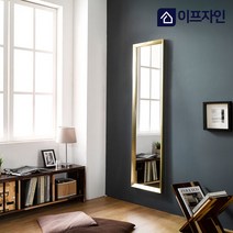 이프자인 데일리 벽걸이 전신거울 400, 색상:로즈골드