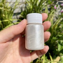 아크릴물감 대용량 데코 푸어링 아트 금속 진주 광택 페인트 손으로 그린 방수 DIY 석고 인형 색칠 모델 그래피티 공예 병 당 20ml, 2.콩 화이트 - 20mlBottled