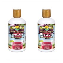 다이나믹헬스 비트 루트 주시 서티 Dynamic Health Beetroot Juice Certified Organic 453G 2개