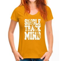 픽시 자전거 가벼운 산악 자전거 티셔츠 남성용 싱글 트랙 마인드 Mtb 선물, 11 WoMen Ginger_03 S