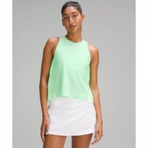 룰루레몬 사이드 플릿츠 테니스 탱크 상의 - 피스타치오 티셔츠 탱크탑 347551