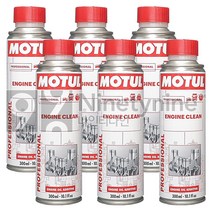 모튤 엔진 클린 오토-300ml 6개 엔진플러싱 엔진세정제 플러싱오일 엔진세척제 슬러지제거, 전차종겸용