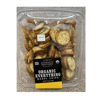 슈워츠 브라더스 베이커리 베이글 칩스 마늘 & 허브 Schwartz Brothers Bakery Organic Everything Bagel Chips 15 oz
