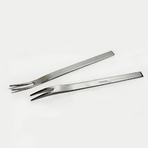 5p 스텐 디저트 포크 과일 케이크 미니포크 다과상차림 손님접대용 고급스러운