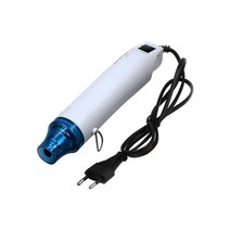 히트건 공업용열풍기 산업용열풍기 열 총 220v diy 전문 전기 공기 도구 수축 플라스틱 diy 액세서리에 대 한 부드러운 도자기 전기 난방 도구, 하얀 나를