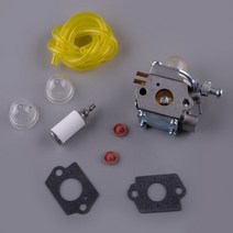 파워딜 Ryobi RBL30MVA/B Homelite HBL26BP HBC26SJ 용 기화기 카브 키트 액세서리 9 피스, 한개옵션0