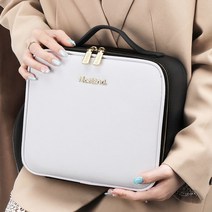 메이크업박스 전문가용 화장품 네일아트 반영구 출장 2022 스마트 LED 거울 대량 전문 방수 PU 가죽 여행 신제품 소형 중대형 방송 승무원 아나운서