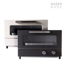 [퀸메이드] 홈 쿠킹 오븐 가정용 12L (QOV-1200Y QOV-1200G), 아이보리