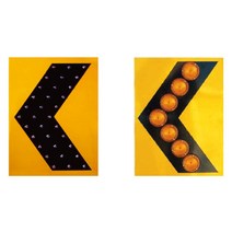 점멸 외갈매기 (소켓형) 450x600 도로 교통 안전 JW, 쏠라12시간