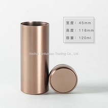휴대용 찻잎 보관통 차통 차박 캠핑 여행 피크닉 찻잎, AB
