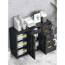 철제 캐비넷 사무실 서류 보관함 서랍장 물품 사물함, 0.8mm, C