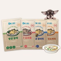 덕터페로 영양죽 120g x12개, 4. 오리고기 x 12개