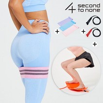 [세컨투넌] 밸런스보드+힙밴드+줄넘기+라텍스밴드3종 (색상랜덤), 단품, 선택:밸런스보드/힙밴드/줄넘기/라텍스밴드3종 4SET