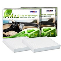 대한 PM2.5 초미세먼지 필터, 1개, 현대 P100_ 산타페DM