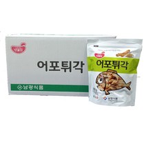 남광식품 어포튀각(100g * 20봉 / 1박스)밑반찬 안주 간식용
