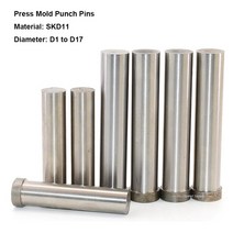 10PCS 프레스 금형 SKD11 부품 T대 어깨 D1-D17, 08 D8_07 L100