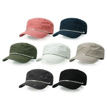 팸드님 쿠롱 글리터 데미지 군모 남녀공용 빈티지 블링 모자 7Colors