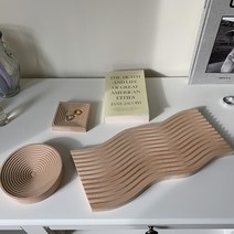 루나리아 감성우드트레이 3type 악세사리 전시 진열대, A