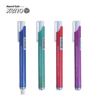 제노 원형 샤프식 지우개, 레드