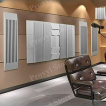 방음재흡음재 흡음보드 어쿠스틱패널 방음벽 흡음판 창문방음패널, C슈트 노란색 점착제 있음 난연 고밀도