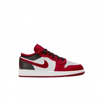 (GS) 조던 1 로우 화이트 짐레드 블랙 Low White Gym Red Black